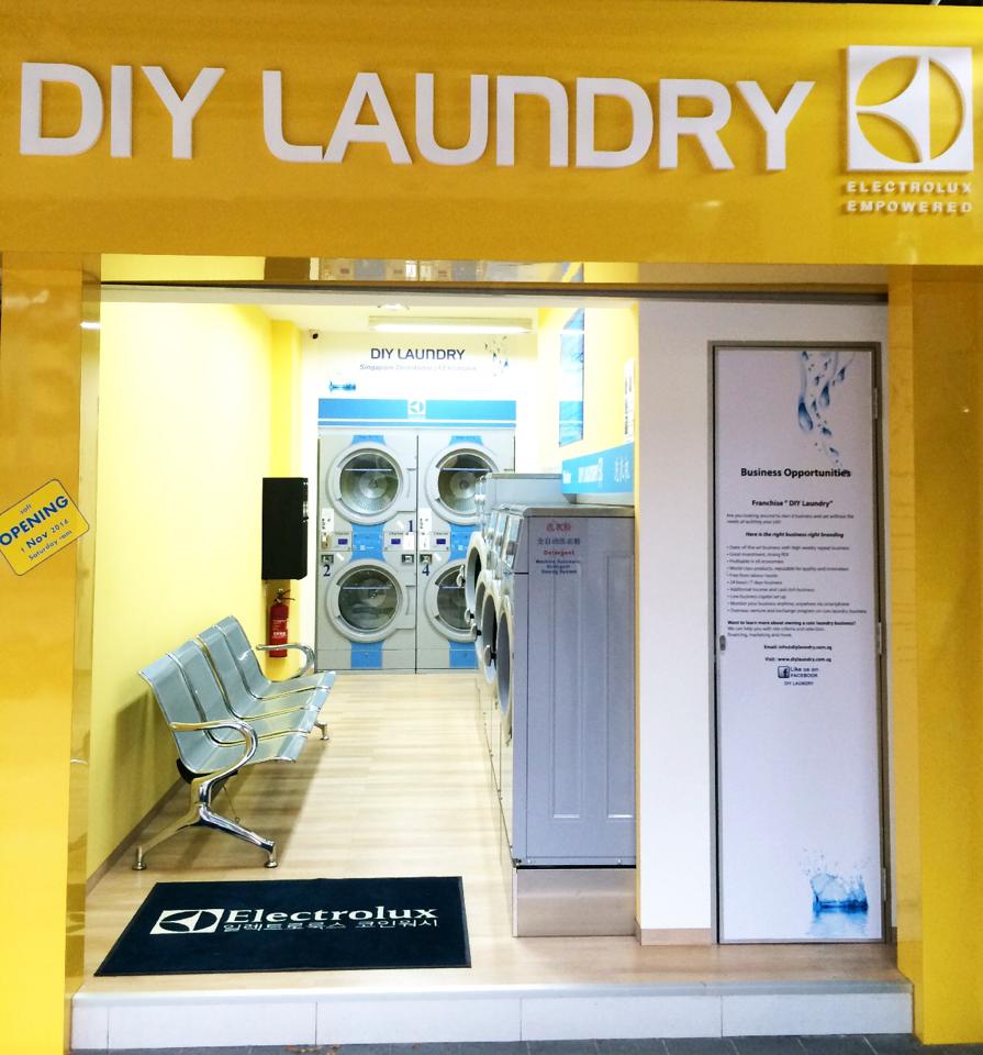 DIY Laundry Shop Front