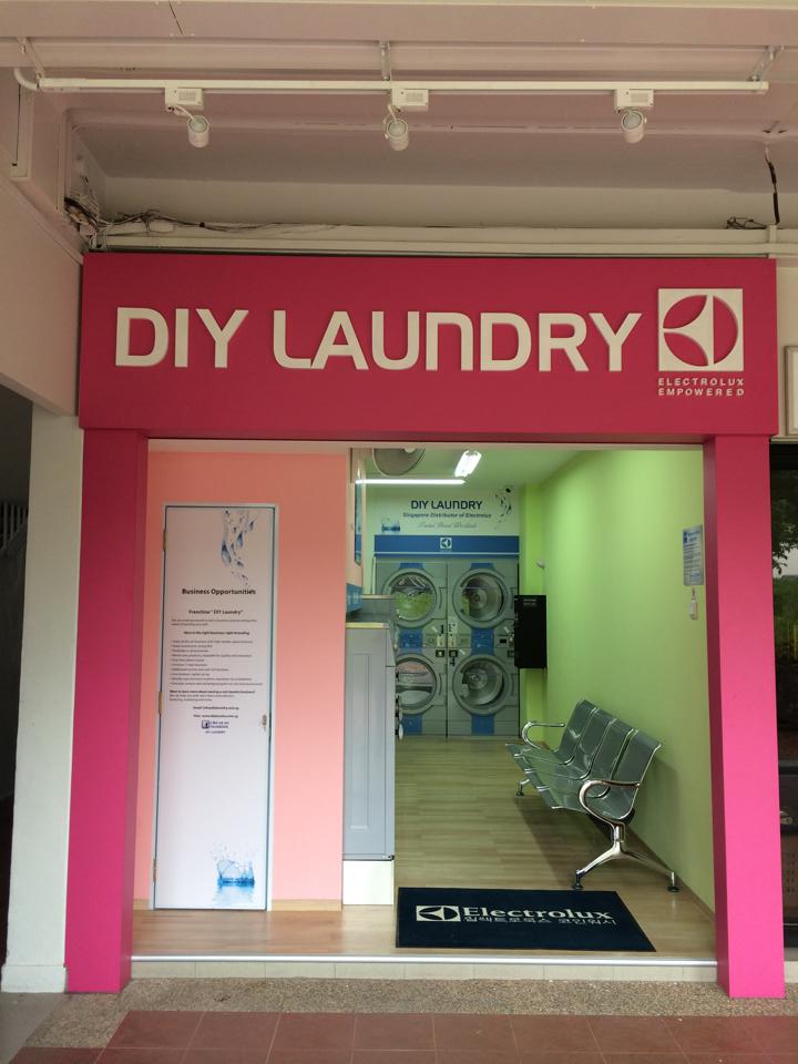 DIY Laundry Shop Front