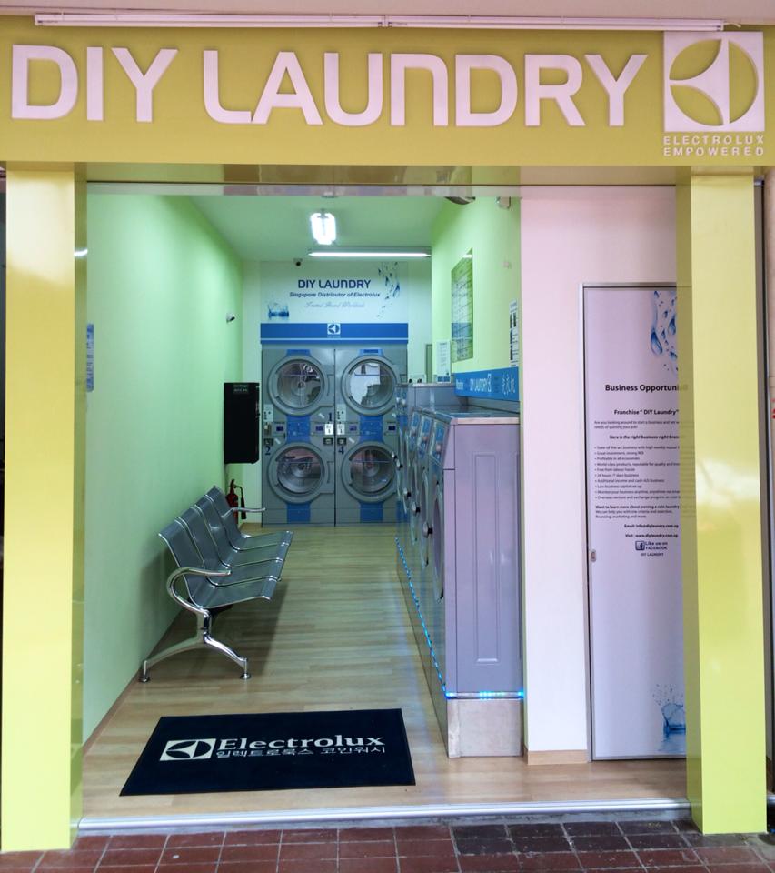 DIY Laundry Shop Front