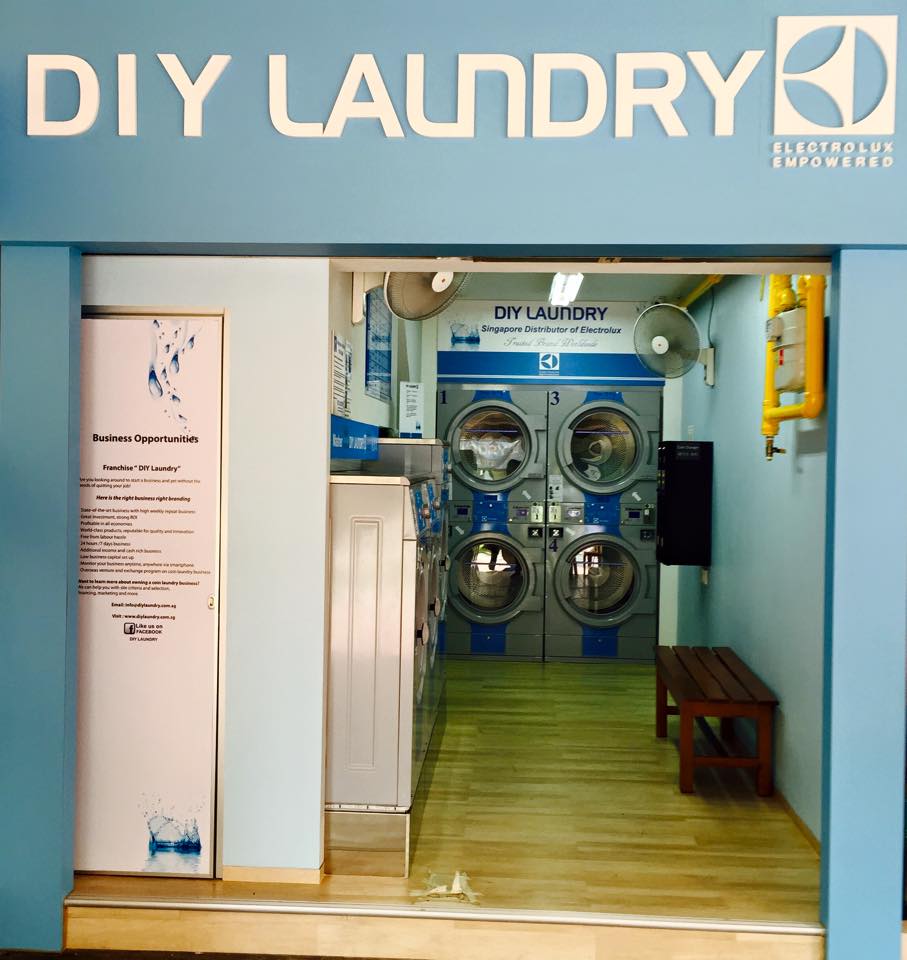 DIY Laundry Shop Front